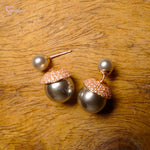 Load image into Gallery viewer, Korean Round Ball Daily Wear Earrings