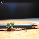 Load image into Gallery viewer, Gold Heart Anti Tarnish Daily wear Earring