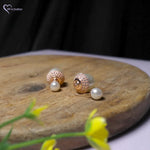 Load image into Gallery viewer, Korean Round Ball Daily Wear Earrings
