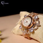 Load image into Gallery viewer, Premium Stylish Rose Gold  Bracelets Watch for Women
