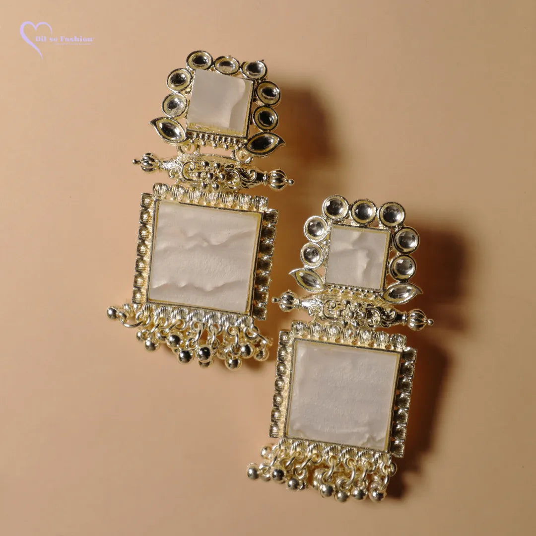 Rectangular Anti Tarnish Jhumka