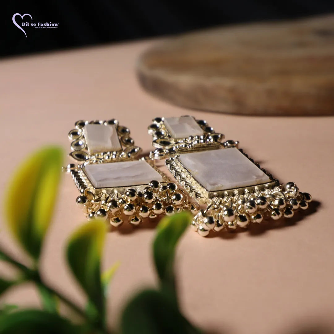 Rectangular Anti Tarnish Jhumka