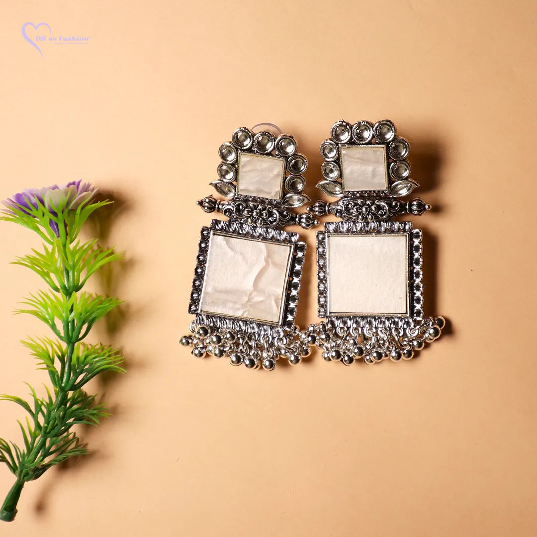Rectangular Anti Tarnish Jhumka