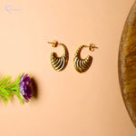 Load image into Gallery viewer, Korean Daily Wear Gold Color Plated Earrings
